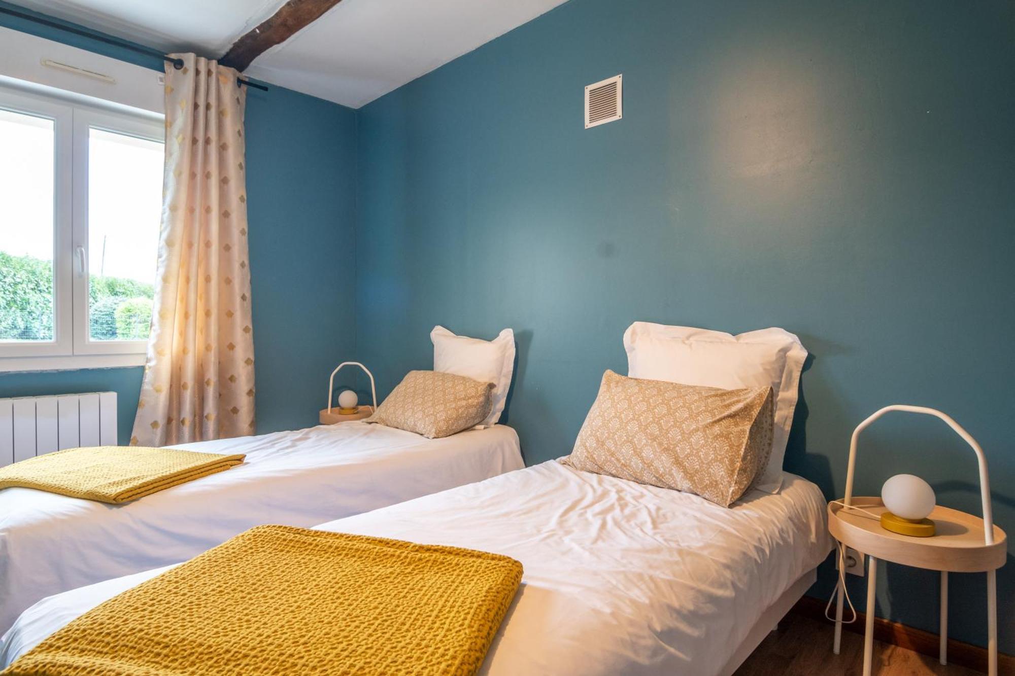 L'Ilot Pomme Cottage Campigny  ภายนอก รูปภาพ