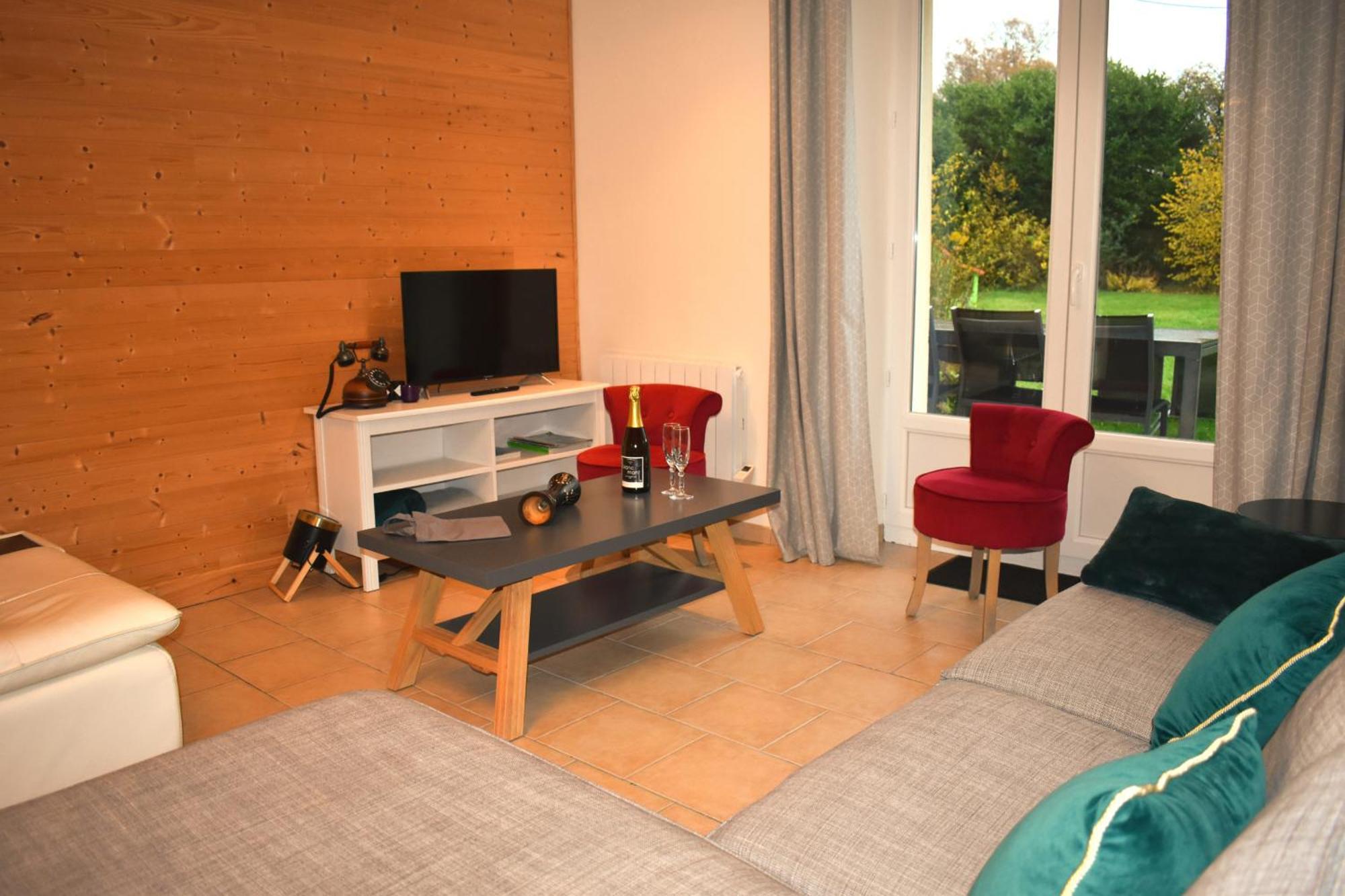 L'Ilot Pomme Cottage Campigny  ภายนอก รูปภาพ